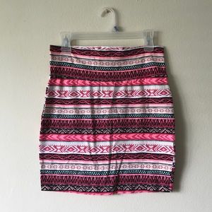 Tribal Print Skirt